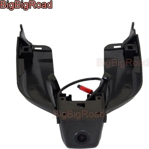 BigBigRoad Car DVR Wifi Video Recorder Dash Cam Camera FHD 1080P Wide Angle For Maserati Quattroporte Ghibli 2017 2018 2019