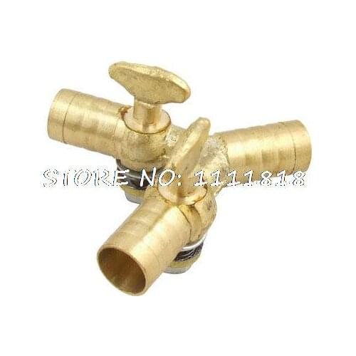 Air Gas 1 Inlet 2 Outlet Double Nipple Assembly Control Valve
