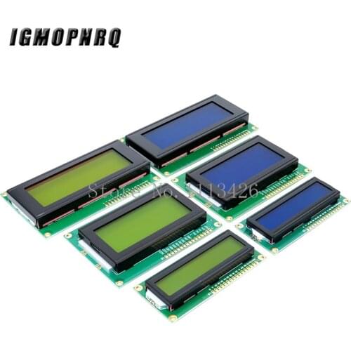 1PCS LCD1602/1604/2004 module yellow green/blue screen 16x2 16x4 20x4 Character LCD Display Module 1602 1604 2004 5V for arduino