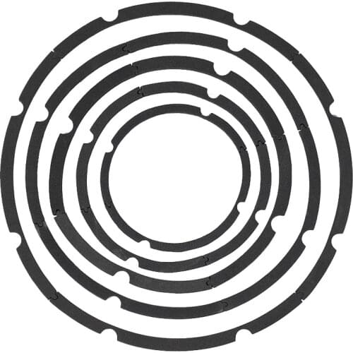 1Pcs Loudspeaker Speaker Gasket Subwoofer Woofer Gasket Ring Repair Parts