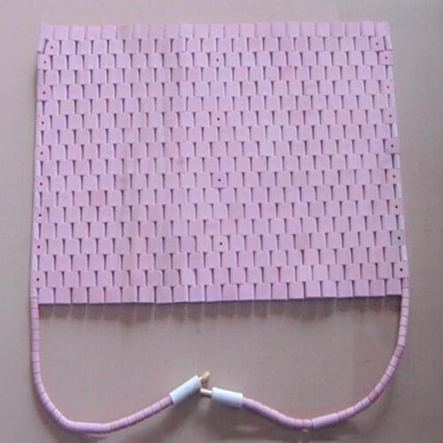 265x165mm 55V 2500W high temperature heater Flexible ceramic heating pad with female plug indistrial heater Commercial