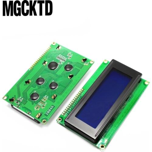 5pcs/lot LCD2004 LCD Board KS0066 HD44780 Blue screen LCD display 5V LCD module 20*4 LCD 2004 high quality