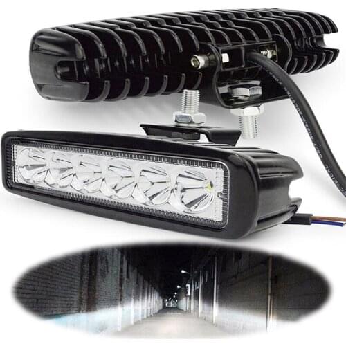 6 LED Car Lights Work Lights Bar Fog Light for Car for Truck LED Headlights LED Dustproof Shockproof Waterproof Car Accessories