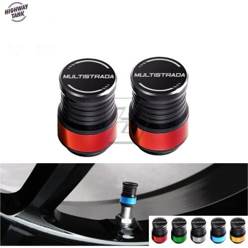 Motorcycle Accessories Wheel Tire Valve Caps Covers Case for Ducati Multistrada 950 1200 1260 V4