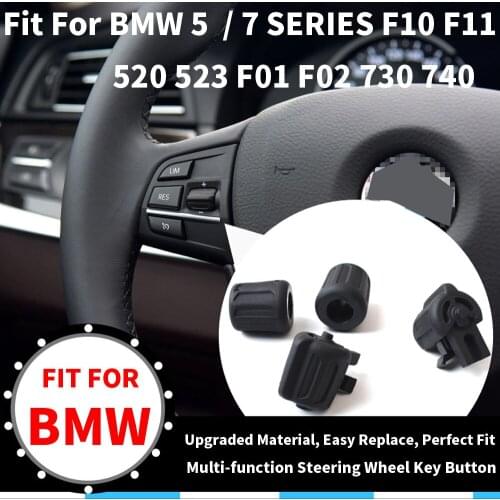 Car Multi-function Steering Wheel Left Right Button Key Control Knob For BMW 3/5/6/7-Series F30 F35 F10 F11 F18 F12 F13 F01 F02