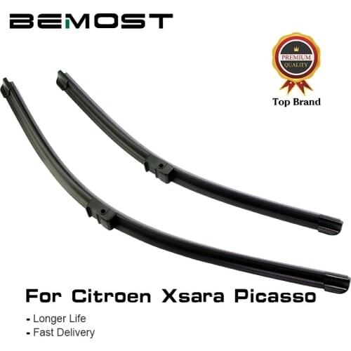 BEMOST Car Front Windshield Wiper Blades For Citroen Xsara Wagon/Hatchback/Picasso Fit U Hook Arm/Fit Side Pin Arm Car Styling