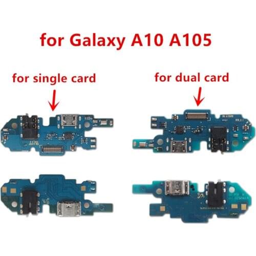 For Samsung Galaxy a10 a105 USB Charger Port Dock Connector PCB Board Ribbon Flex Cable phone screen repair spare parts