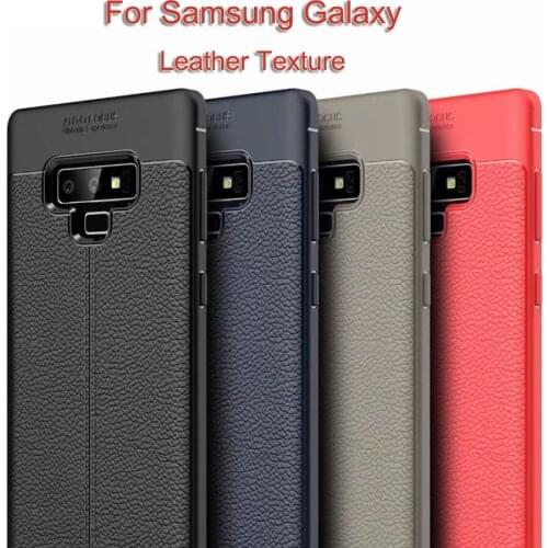 For Samsung Galaxy A10E A60 A20E m30 S10 A70 A50 A40 A30 A20 A10 Silicone Bumper Litchi Leather Texture Shockproof Case Cover