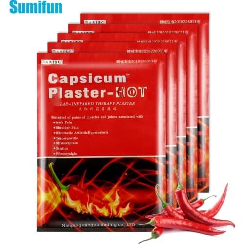 40pcs Analgesic Patch Pepper Plaster Rheumatoid Arthritis Knee Muscle Joints Orthopedic Pain Relief Body Massage Medical Plaster