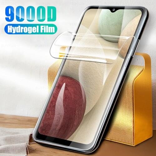 1-3pcs sansung a 12 hydrogel film hd anti-scratch screen protectors film not glass 5g 6.5" for samsung galaxy a12 a 12 12a film