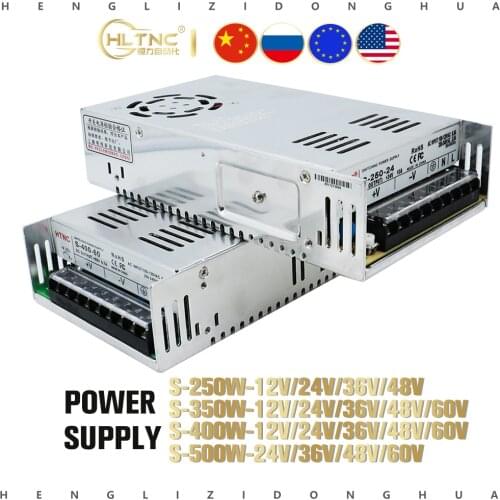 Switching power supply 250 w-500 w ac110/220v dc 12 v 24 v 36 v 48 v 60 v dc