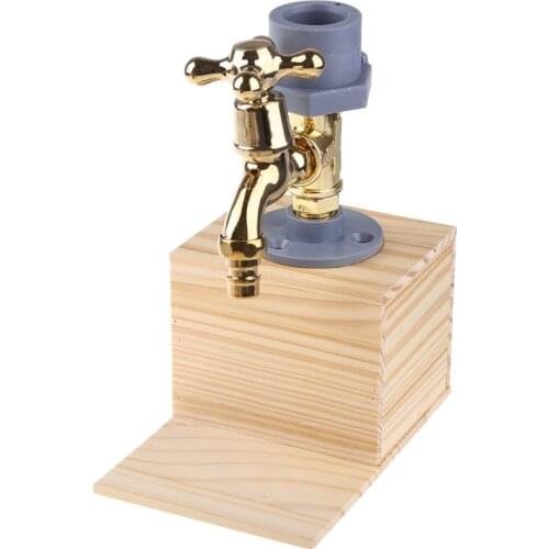 New Wooden Base Wine Dispenser Single/Double/Three Faucet Whiskey Decanter Liquor Alcohol Whiskey for Fathers Day Party Bars