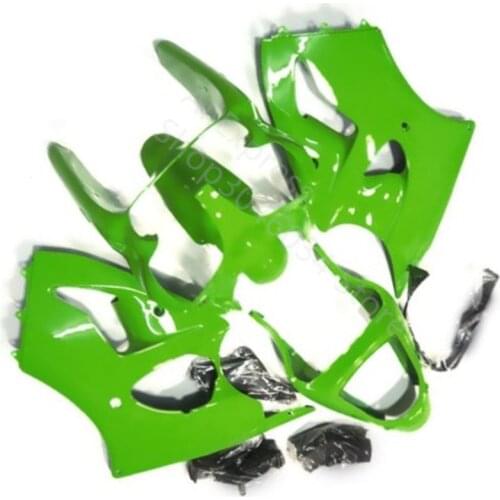 For Ninja ZX-6r 2000 - 2002 Bodywork for Kawasaki ZX6r green black Abs Fairing Ninja ZX-6r 2001 Plastic Fairings