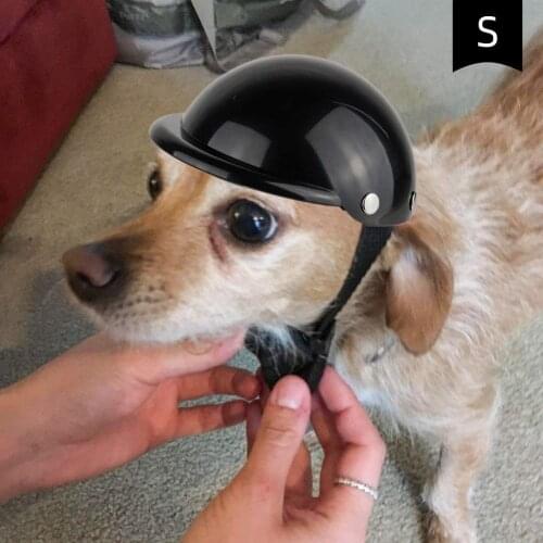 Enjoying Dog Helmets for Motorcycles, Doggie Hat for Bike Dog Hat Helmet For Heat Protection and Funny Playing for Halloween