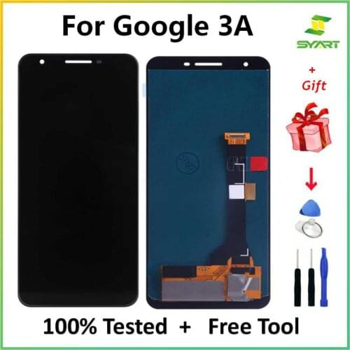 Original For Google Pixel 3A LCD Display Touch Digitizer Screen For Google Pixel 3A G020A G020E G020B Replacement