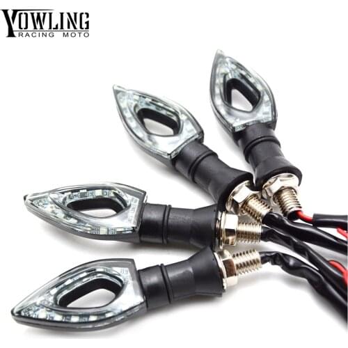 Universal Motorcycle Accessories ABS plastic LED Turn Signal For SUZUKI GSX-S750 GSX-S GSX 650F 750 1000 1250 1400