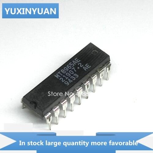 YUXINYUAN 5PCS/LOT MT8965AE MT8965 MT 8965AE 8965 DIP16 in stock in stock