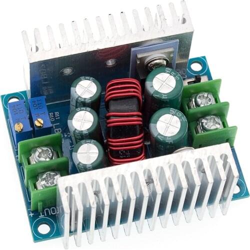 300W 20A DC-DC Buck Converter Step Down Module Constant Current LED Driver Power Step Down Voltage Module Electrolytic Capacitor