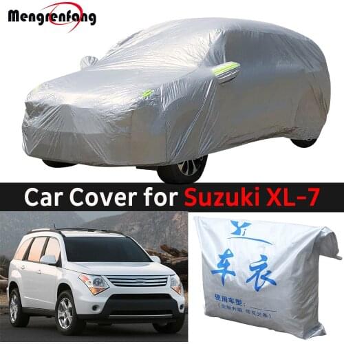 For Suzuki XL-7 XL7 Car Cover Outdoor Anti-UV Sun Shade Rain Snow Frost Dust Resistant Windproof SUV Cover