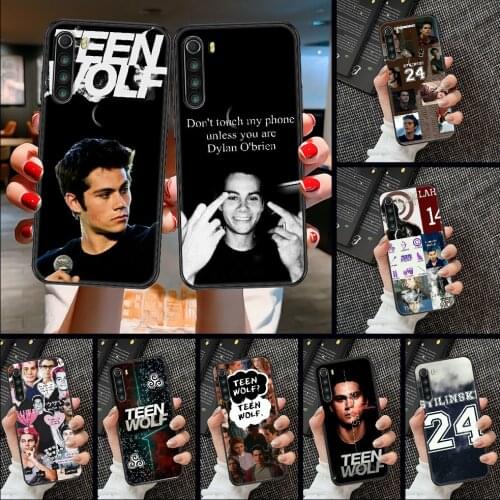 Teen Wolf Phone case For Xiaomi Redmi Note 7 7A 8 8T 9 9A 9S 10 K30 Pro Ultra black silicone funda soft waterproof 3D Etui trend