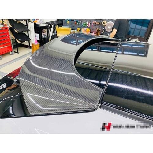 For Mazda 3 AXELA 5 doors 2020+ high quality Carbon Fiber rear boot Wing Spoiler Rear Roof Spoiler Wing Trunk Lip Boot Cover
