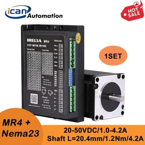 ICAN Motoring 1.2Nm 4.2A MR4 20-50VDC 1.0-4.2A Cnc Micro Motor Driver