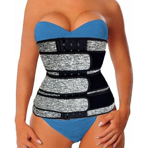 Faja Shapewear Women Neoprene Sweat Waist Trainer Corset Trimmer Belt Waist Cincher Body Shaper Tummy Control Slimming Underwear