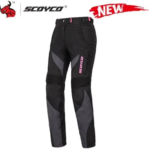 SCOYCO Motorcycle Pants Women Waterproof Windproof Moto Jacket+Pants Riding Racing Motorbike Jacket Protection For 4 Season