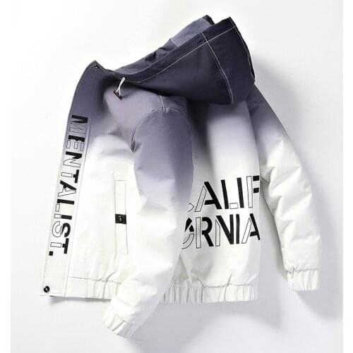 Mens Autumn Winter Casual Fashion Patchwork Hoodie Multi-Pockets Outwear Coat Men Hip Hop Casual Vintage Loose Track Jacket