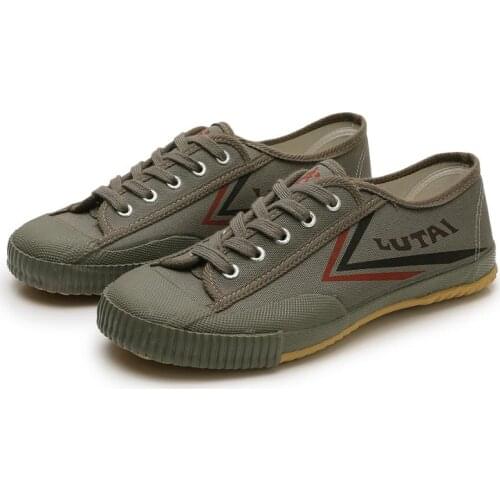 USHINE EU26-46 Canvas KungFu Shoes Martial Arts TaiChi Taekwondo WuShu Karate Sports Shoes Sneakers Shoes Children Adult