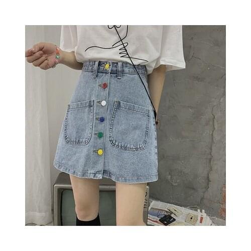 Женские юбки джинсовые Octeyam China At AliExpress