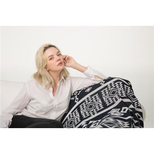 Blankets For Sofa Black And White Boho Decoration Home Decor покрывало для кровати Blankets For Beds одеяло плед Tapestry