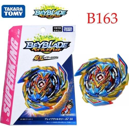 Oryginalny Takara Tomy Beyblade Burst Super typu King B-163 Super Valiant Valkyrie Blast beyblade arena Top zabawki zabawki dla