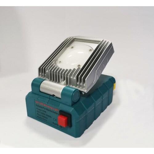 Suitable for Bosch 14.4V-18V li-ion battery 10W LED light working with BAT609 BAT618 li-ion battery high quality free shippping