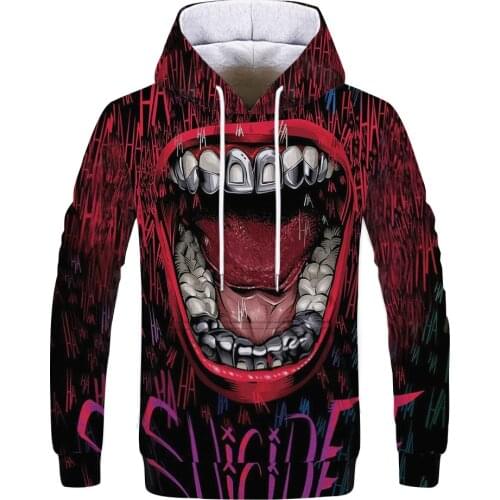 Hot consumer new product 3D hoodie printing graffiti painting fashion men and women graphic hoodie autumn and winter 3D pullover