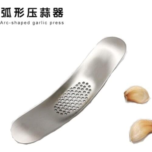 Faroot Stainless Steel Home Kitchen Mincer Tool batch Garlic Press Crusher Squeezer Masher Hotel Kitchen supplies