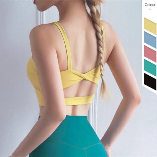 QA417 Hot Women Gym Fitness Bra Sexy Slimming Bralette Push Up Bras Female Seamless Running Tanks Tops