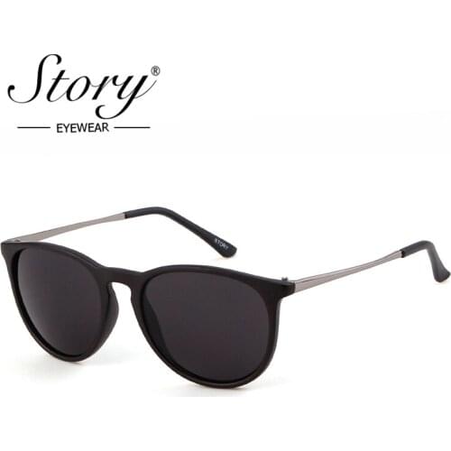 STORY fashion pilot sunglasses men 2019 brand designer lightweight vintage mercury mirror sun glasses retro shades for male S607
