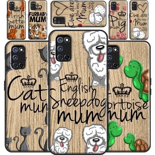 Labrador Jack russell terrier mum dog puppy Phone Case For OPPO A5 A9 A31 A53 2020 A5S A3S A1K A15 A52 A72 A91 F5 Reno 2 Z 4 Pro
