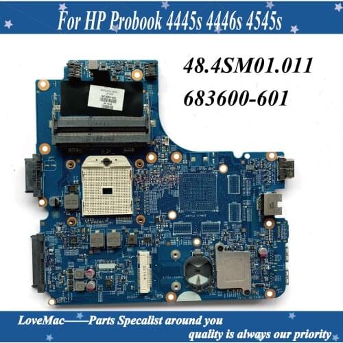 High Quality 683600-601 For HP Probook 4445s 4446s 4545s Laptop Motherboard 683600-501 48.4SM01.011 100% tested