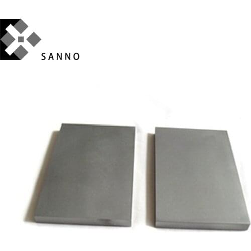 Free shipping! Tungsten plate YG8 YG15 YG20 hot rolled steel plate customized tungsten carbide sheet for industrial machinary