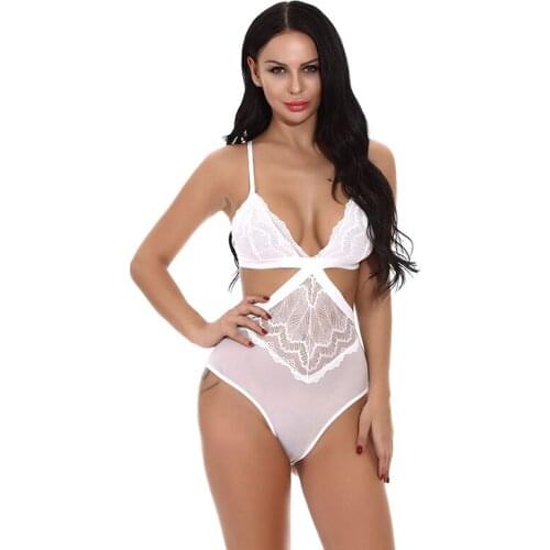 Womens Lace Body Slimming Suit Sexy Lingerie For Women Underwear Nightwear Sex Transparent Sleepwear Underwear Erotic Costumes