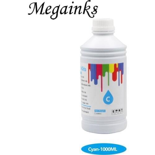1000ML BK C M Y R G Digital Textile Ink for Seiko 508GS printhead for Seiko printer