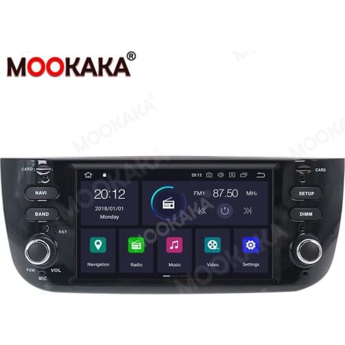 Android 10.0 PX6 DSP Car GPS Navigation Multimedia Player For Fiat Punto 2009-2015 Radio Tape Recorder Auto Stereo Head Unit 2K