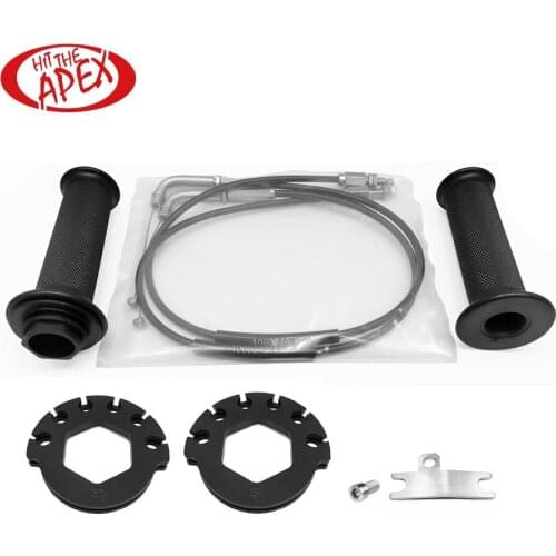 Quick Action Throttle Complete with Cables Kit For YamahaR1 YZF-R1 2015 2016 Push Pull Throttle Assembly