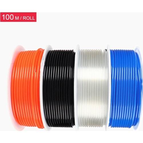Free shipping PU8*5 PU Hose 100M/Roll Tube compressor hose pneumatic 8mm hose for compressor pneumatic tube Blue Air hose