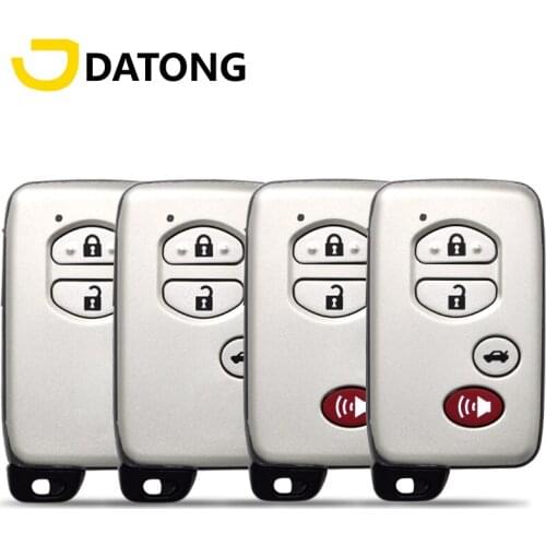 Datong World Car Remote Key Shell Case For Toyota Corolla Camry Crown Prado Avalon Lexus GT GS ES LS Replacement Housing Cover