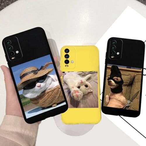 Redmi 9T Case Cute Cartoon Soft Silicone Phone Cases On For Xiaomi Redmi 9T 9 T Back Cover Redmi9T Full Protective Bumper 6.53
