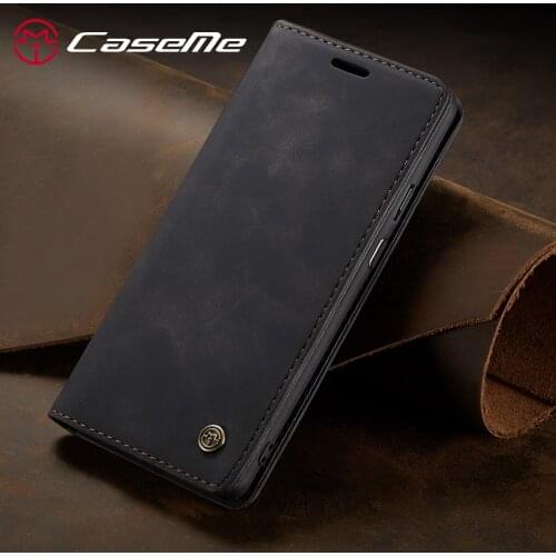 CaseMe Fashion Magnetic Flip Wallet Phone Case For One Plus 8 7 Pro PU Leather Card Holder Stand Cover For OnePlus 8 7 1+8 1+7