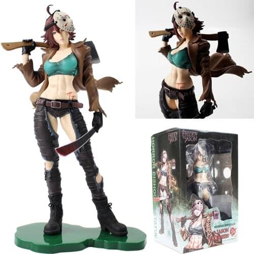 25cm Edition Horror Bishoujo Voorhees 2nd Statue PVC Action Figure Collectible Model Toy Doll